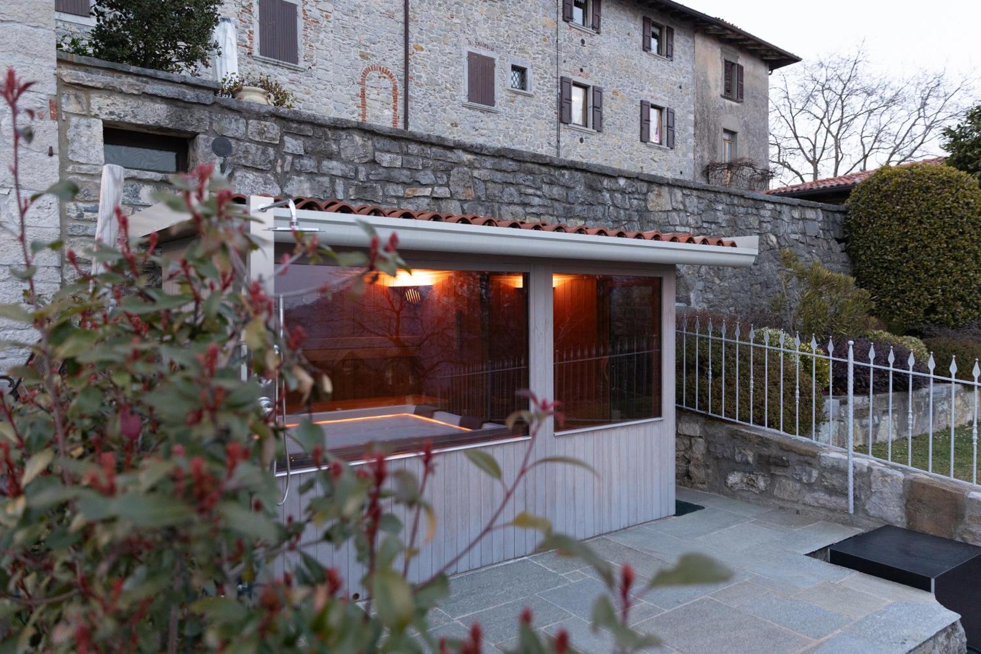 Ca' Baetti L'Antico Borgo Panzió Roncola Kültér fotó